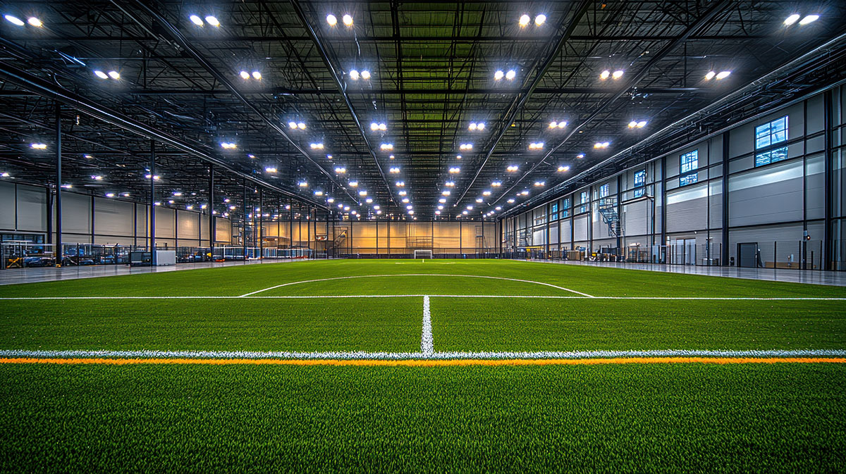 indoor field